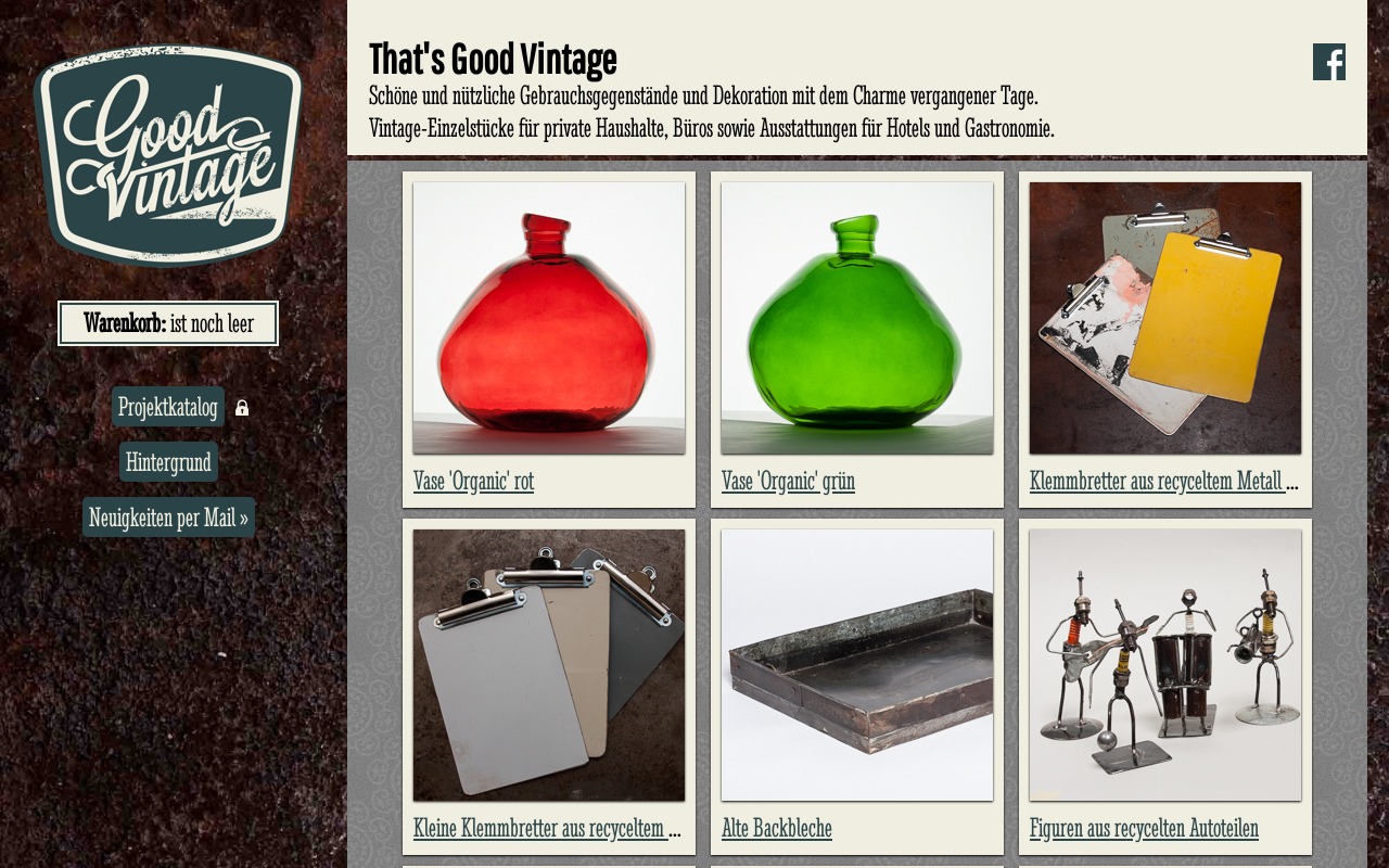 Good Vintage - Onlineshop mit Retrocharme